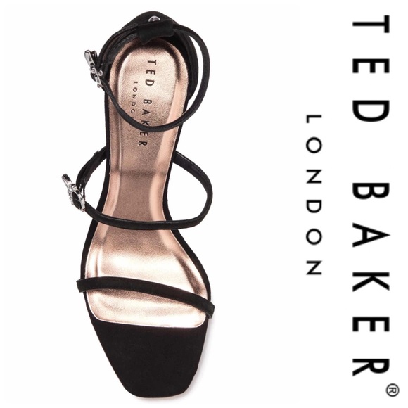Ted Baker Lanoraa Triple Strap Sandal - Black - Picture 4 of 12